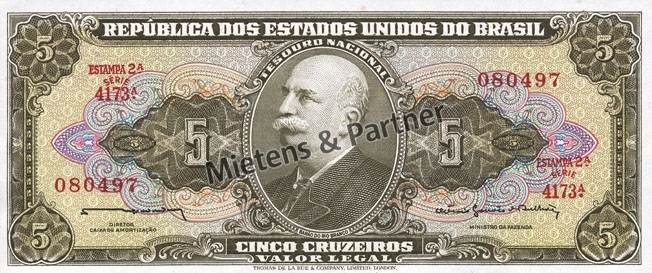 Brasilien (Bundesrepublik) 5 Cruzeiros (04718)