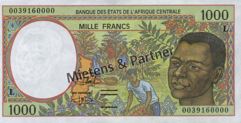 Gabun (Republik) 1.000 Francs (03398)