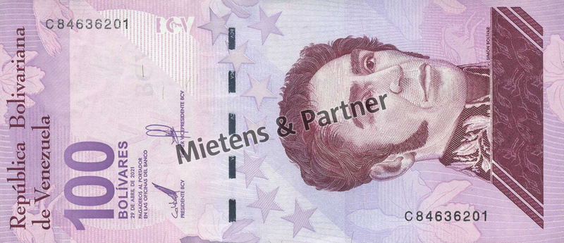 Venezuela (Bolivarische Republik) 100 Bolivares Digitales (67695)