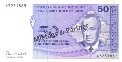 Bosnien und Herzegowina (Bundesrepublik) 50 Convertible Pfeniga (03072)
