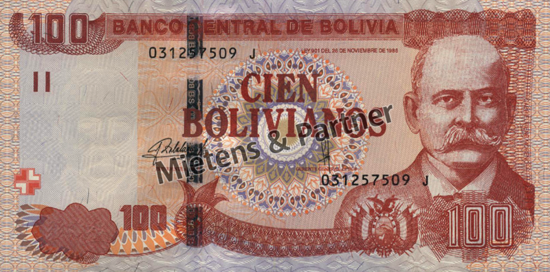 Bolivien (Republik) 100 Bolivianos (53171)
