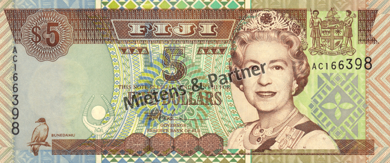 Fidschi (Republik) 5 Dollars (05681)