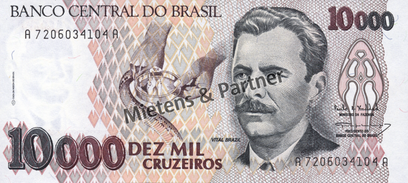 Brasilien (Bundesrepublik) 10.000 Cruzeiros (04711)