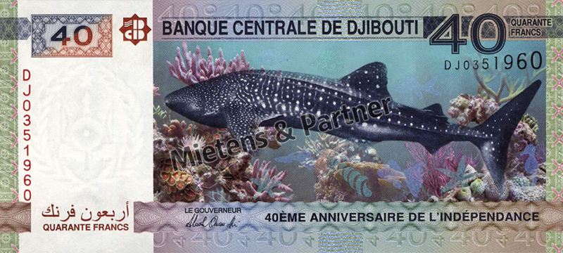 Dschibuti (Republik) 40 Francs (50961)