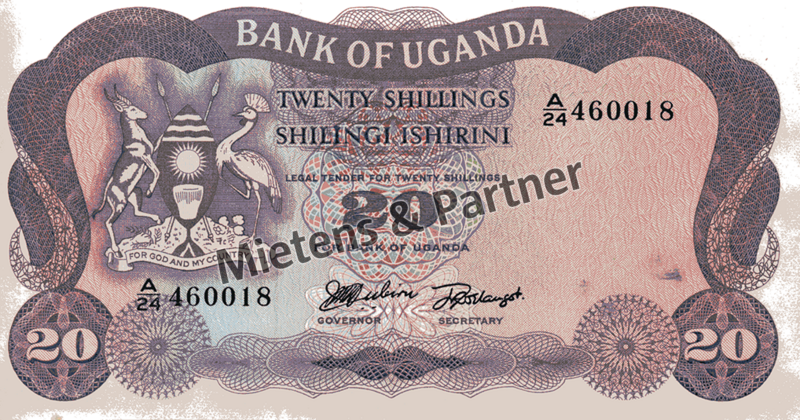 Uganda (Republik) 20 Shillings (03634)