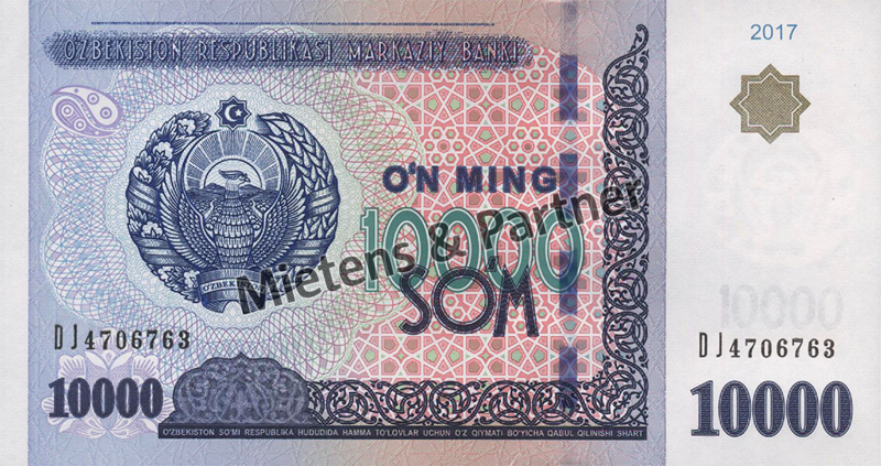 Usbekistan (Republik) 10.000 Som (62153)