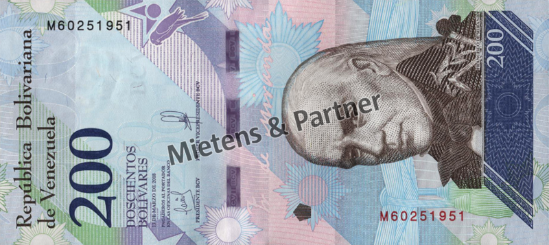 Venezuela (Bolivarische Republik) 200 Bolivares (55260)