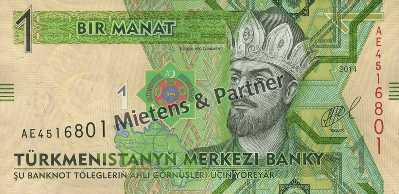 Turkmenistan (Republik) 1 Manat (46299)