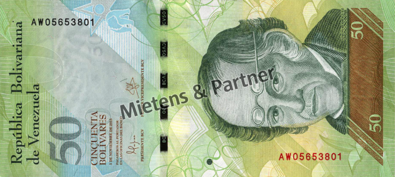 Venezuela (Bolivarische Republik) 50 Bolivares (49199)