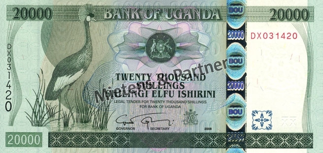 Uganda (Republik) 20.000 Shillings (03643)
