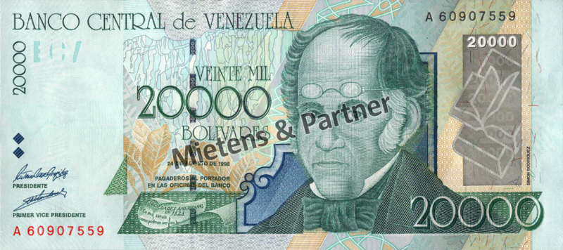 Venezuela (Republik) 20.000 Bolivares (48459)