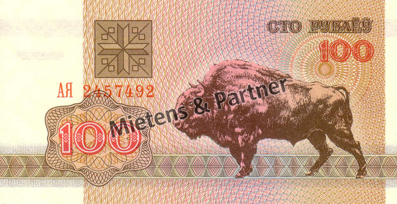 Belarus (Republik) 100 Rubles (02671)