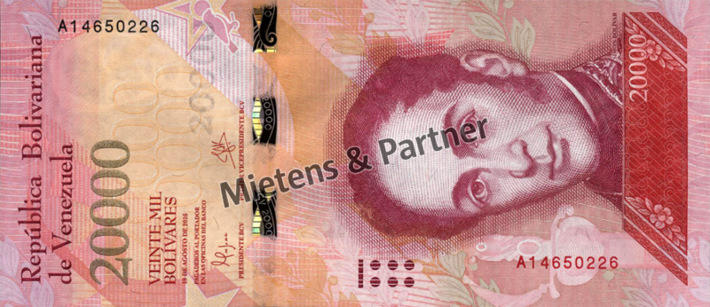 Venezuela (Bolivarische Republik) 20.000 Bolivares (43427)