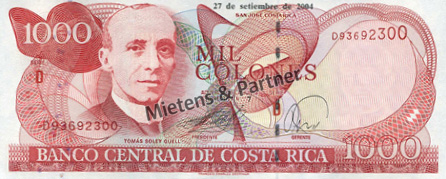 Costa Rica (Republic) 1.000 Colones (31062)