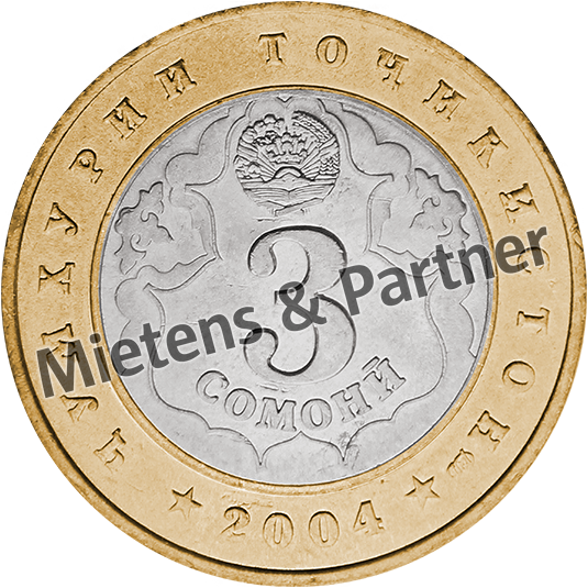 Tajikistan (Republic) 3 Somoni (09590)