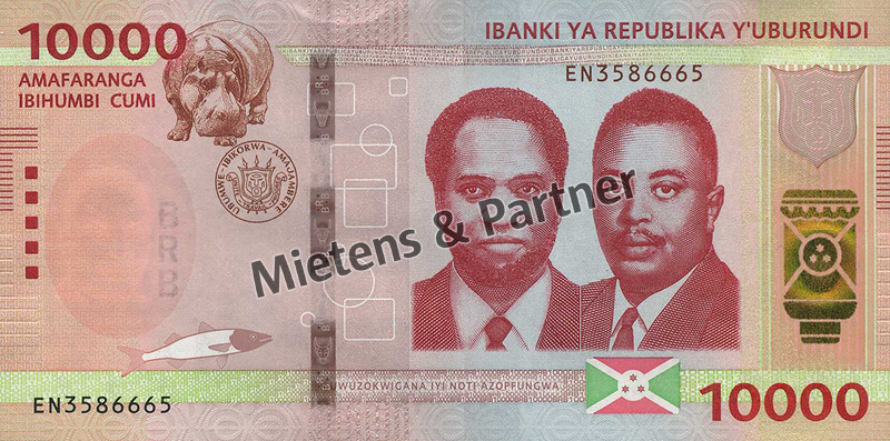Burundi (Republic) 10.000 Francs (68010)