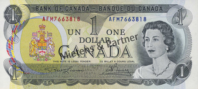 Canada (Parliamentary Monarchy) 1 Dollar (65962)