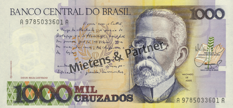 Brazil (Federal Republic) 1.000 Cruzados (04740)