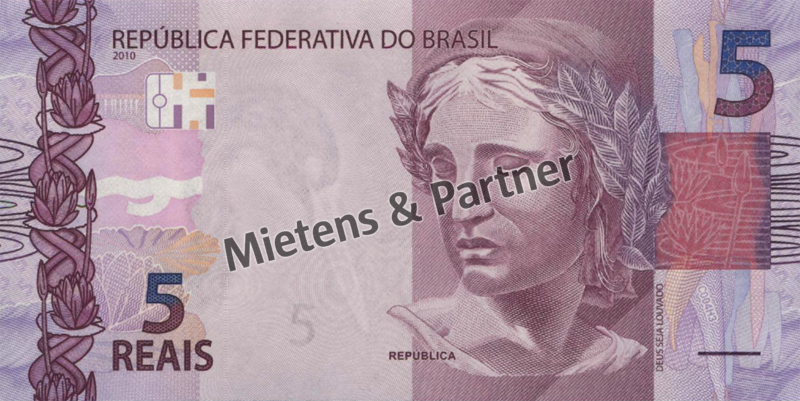Brazil (Federal Republic) 5 Reais (58537)