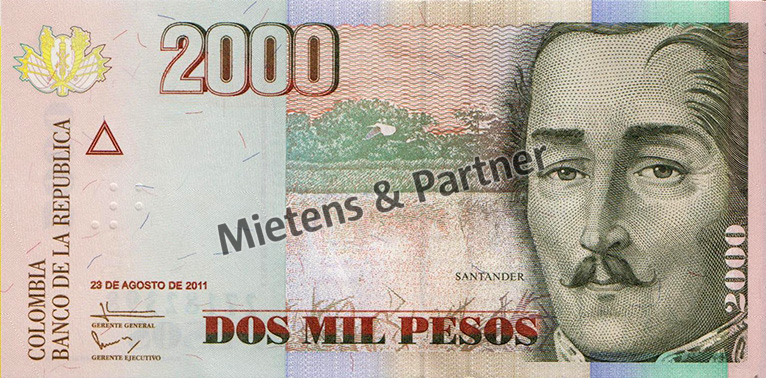 Colombia (Republic) 2.000 Pesos (34113)