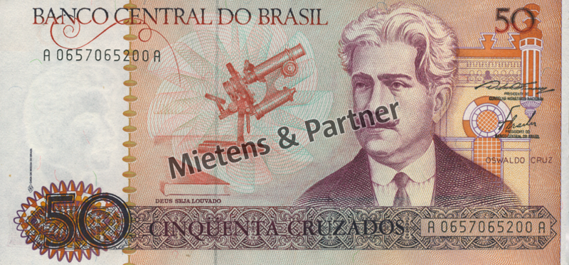Brazil (Federal Republic) 50 Cruzados (04738)