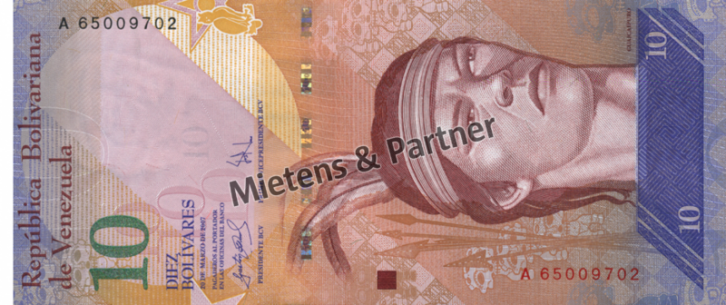 Venezuela (Bolivarian Republic) 10 Bolivares (04590)
