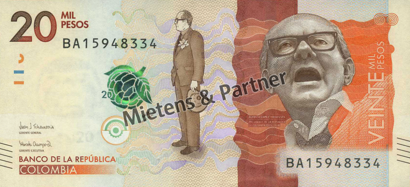 Colombia (Republic) 20.000 Pesos (67699)