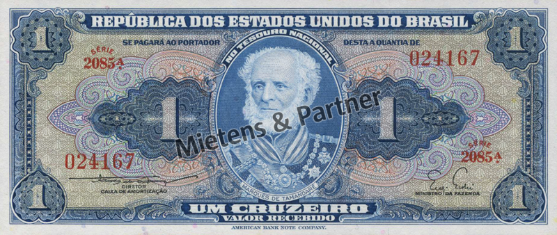 Brazil (Federal Republic) 1 Cruzeiro (54370)