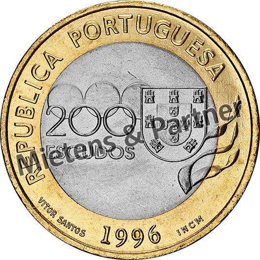 Portugal (Republic) 200 Escudos (07270)