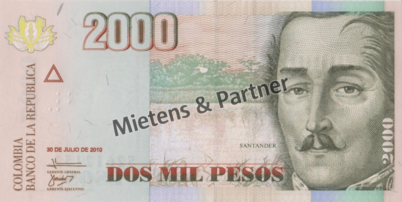 Colombia (Republic) 2.000 Pesos (32944)