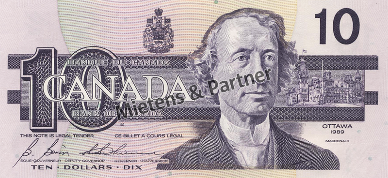 Canada (Parliamentary Monarchy) 10 Dollars (51391)