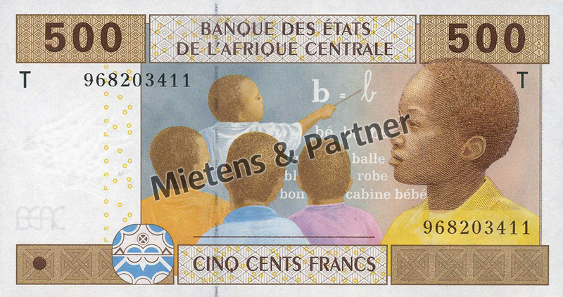 Congo (Republic) 500 Francs (66245)