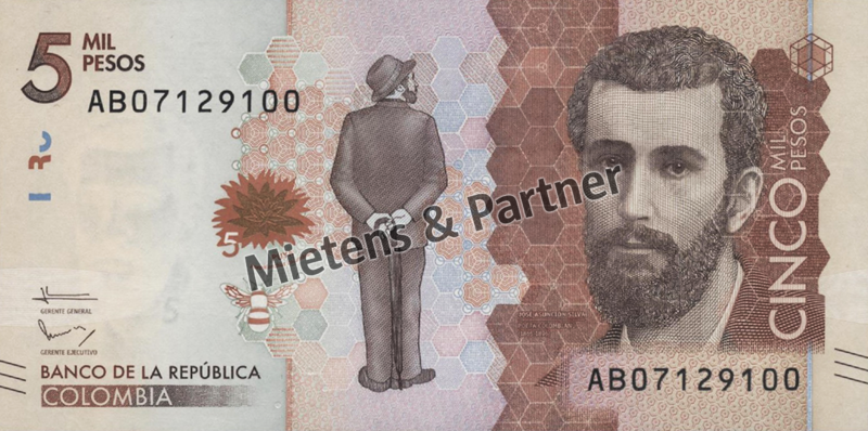 Colombia (Republic) 5.000 Pesos (50670)