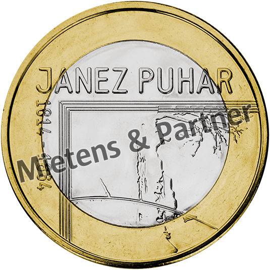 Slovenia (Parliamentary Republic) 3 Euro (39440)