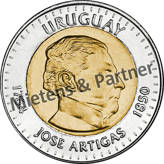 Uruguay (Oriental Republic) 10 Pesos Uruguayos (11745)