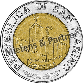 San Marino (Republic) 500 Lire (08674)