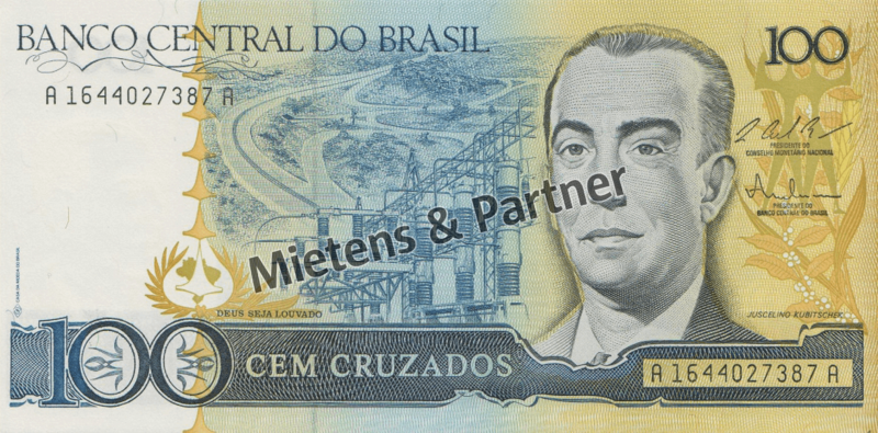 Brazil (Federal Republic) 100 Cruzados (29188)