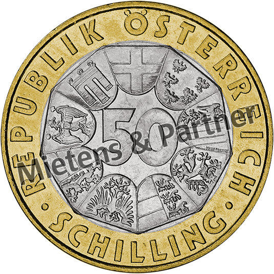 Austria (Republic) 50 Schilling (08087)