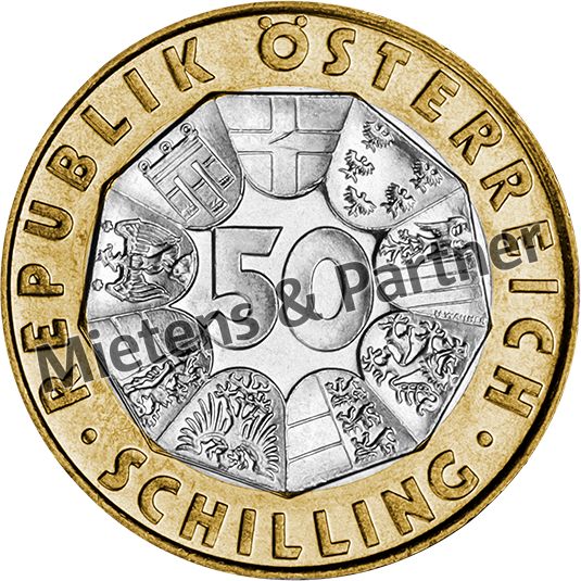 Austria (Republic) 50 Schilling (08086)