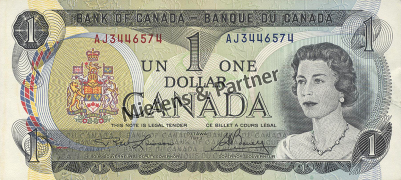 Canada (Parliamentary Monarchy) 1 Dollar (62345)