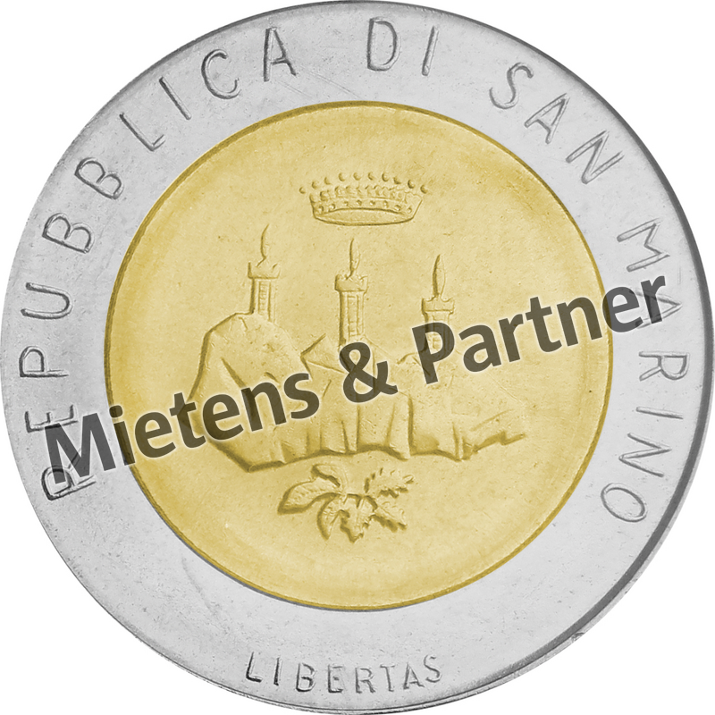 San Marino (Republic) 500 Lire (08695)