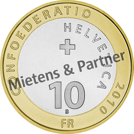 Switzerland (Republic) 10 Francs (08052)