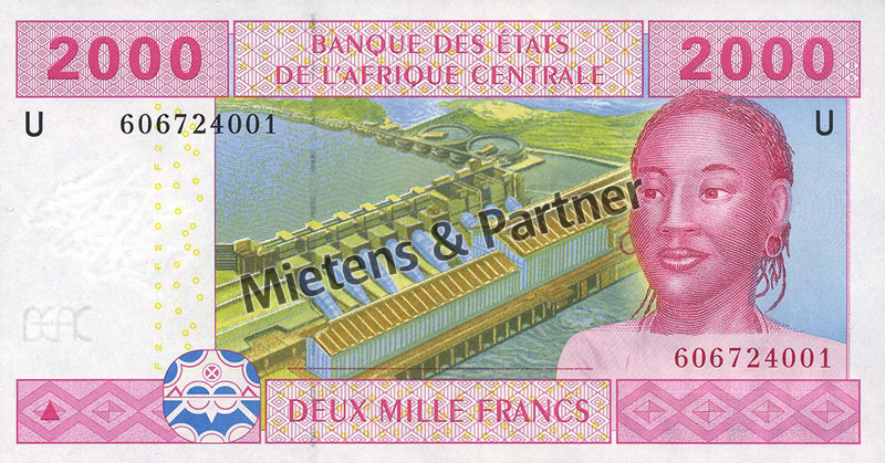 Cameroon (Republic) 2.000 Francs (66250)