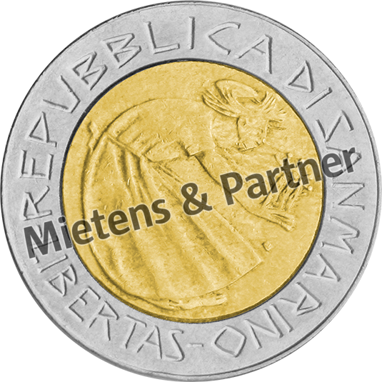 San Marino (Republic) 500 Lire (08692)