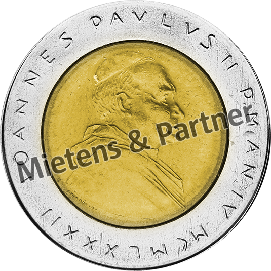 Vatican City State (Absolute Elective Monarchy) 500 Lire (08430)