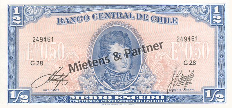 Chile (Republic) 1/2 Escudo (04773)
