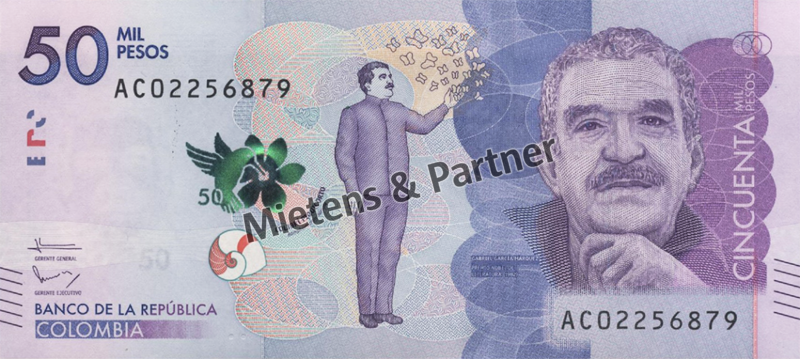 Colombia (Republic) 50.000 Pesos (50669)