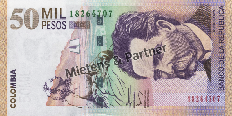 Colombia (Republic) 50.000 Pesos (50666)