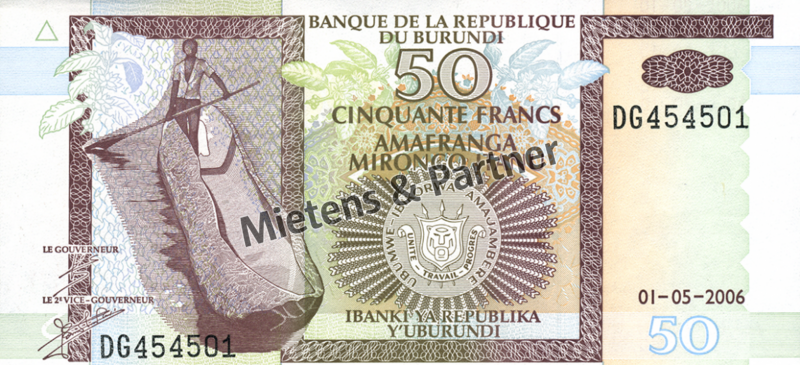Burundi (Republic) 50 Francs (03541)