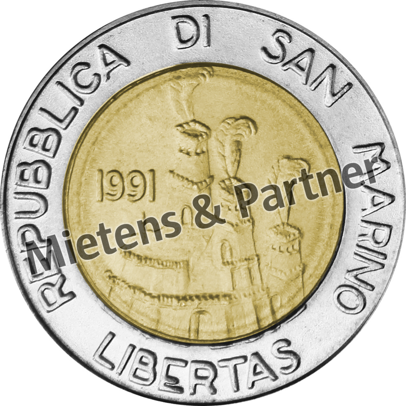 San Marino (Republic) 500 Lire (08675)